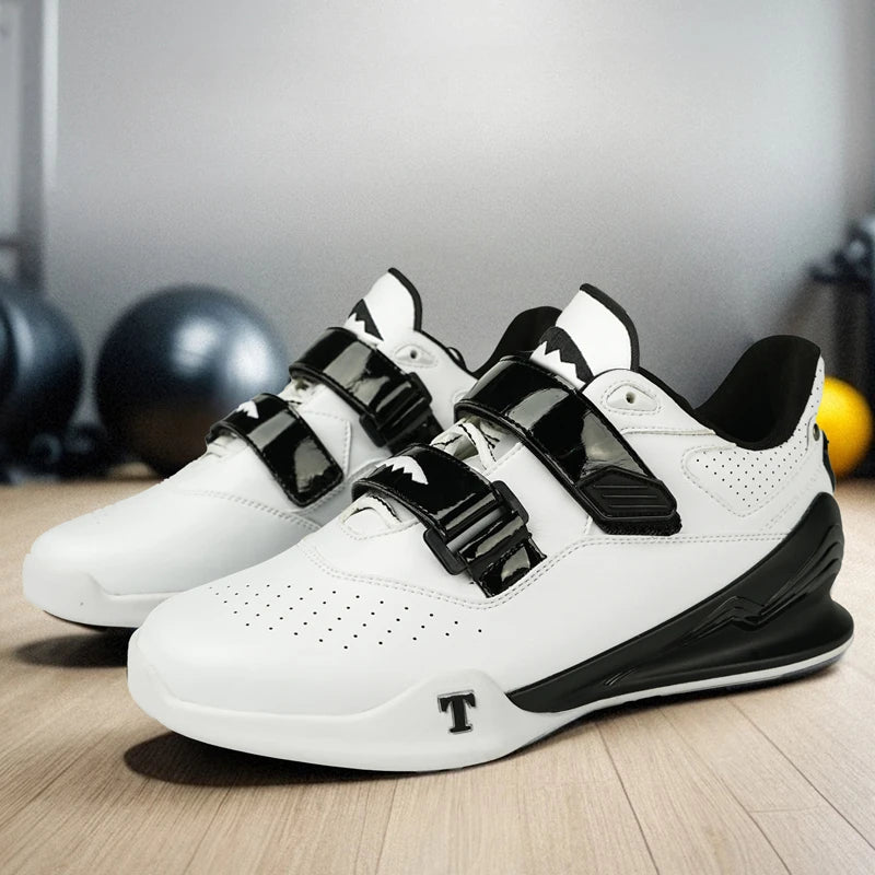 Professional Weightlifting Shoes Comfortable Indoor Squat Training Shoes Durable Anti Slip Weightlifting Hard Pull Sports Shoes