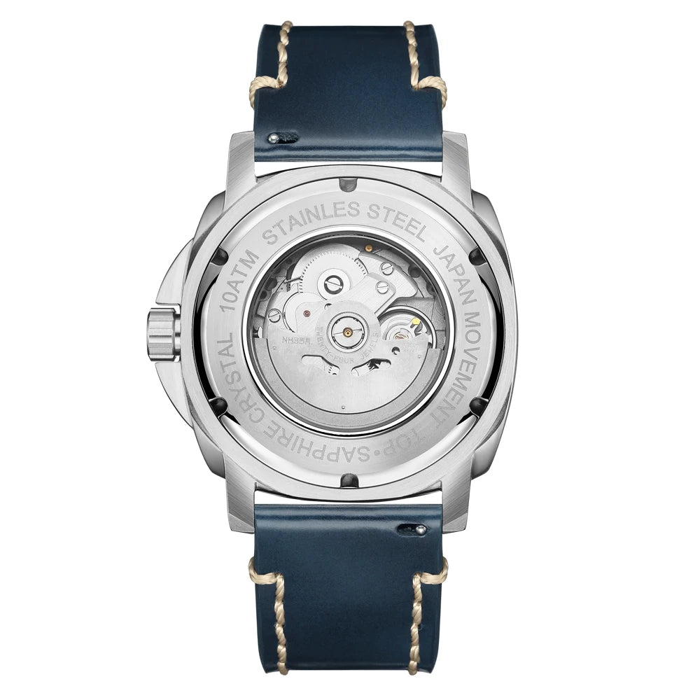 Vostok Amphibia Automatic Watches Men Mechanical NH35  Sapphire Steel Luxury Big Case Timepieces Clock Male Branded Hour Uhr
