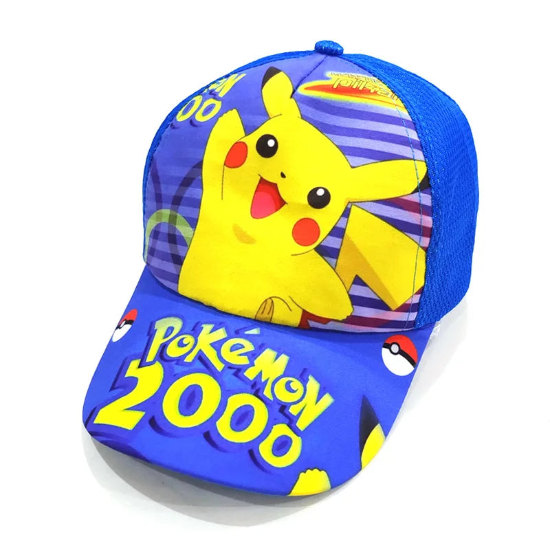 Animuotų „Pokemon“ beisbolo kepurė su Pikachu, reguliuojama „Pokemon“ cosplay, hip-hop stiliaus kepurė vaikams, mergaitėms ir berniukams, anime figūrėlės, žaislai, dovanos vaikams