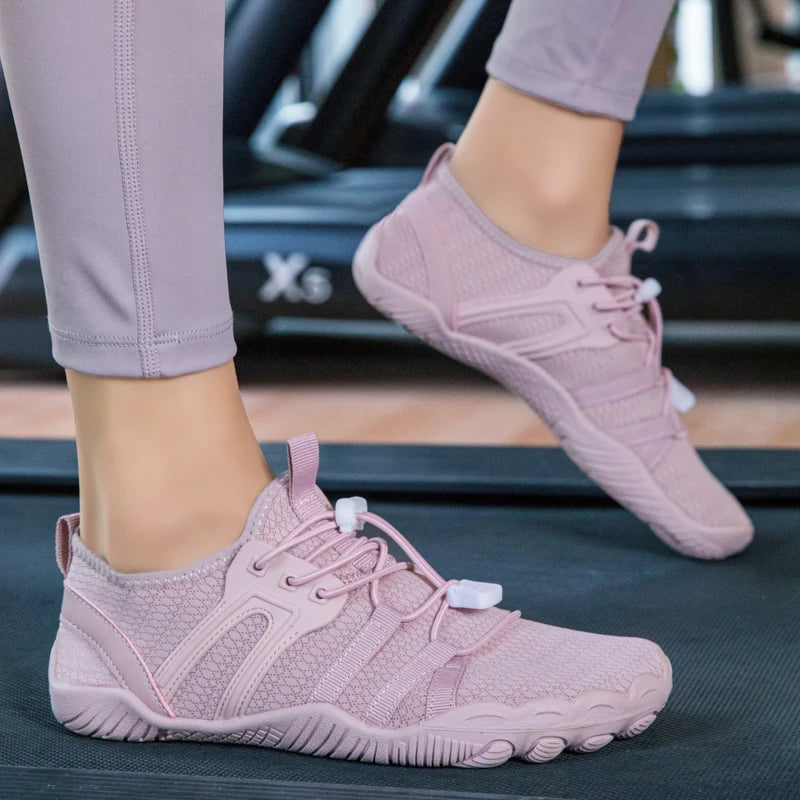 Men Women Wading Shoes Beach Swimming Shoes Outdoor Barefoot Quick-Drying Upstream Shoes Water Sports Diving Fitness Sports Shoe