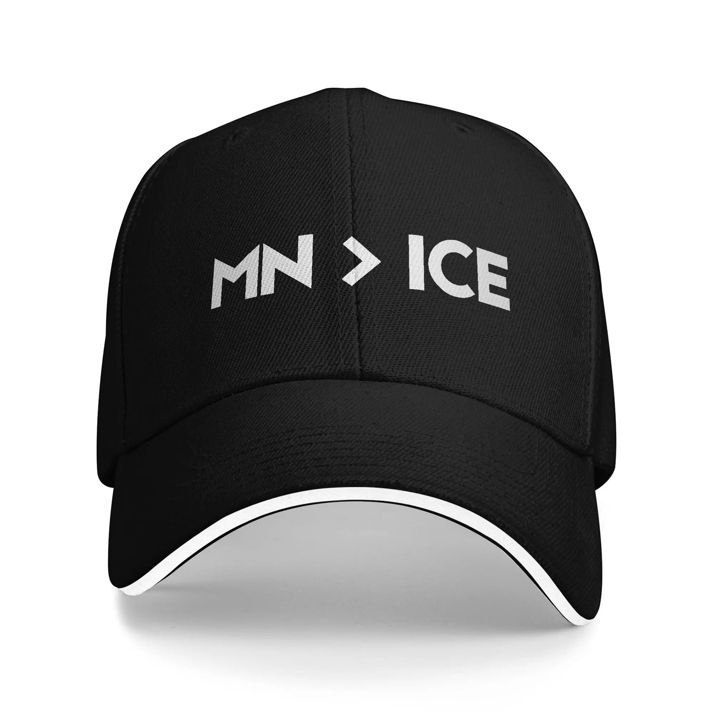 Immigration and Customs Enforcement  ICE  Casual Baseball Cap  Hiking Fishing Trucker Hat Summer Men Fashion Baseball Caps