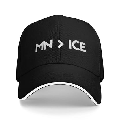 Immigration and Customs Enforcement  ICE  Casual Baseball Cap  Hiking Fishing Trucker Hat Summer Men Fashion Baseball Caps