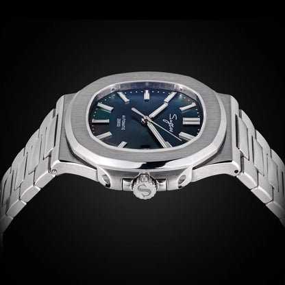 Orologio da uomo Sugess automatico meccanico da polso, movimento Miyota 9015, quadrante MOP, luminoso, impermeabile 5bar, bracciale di lusso S466