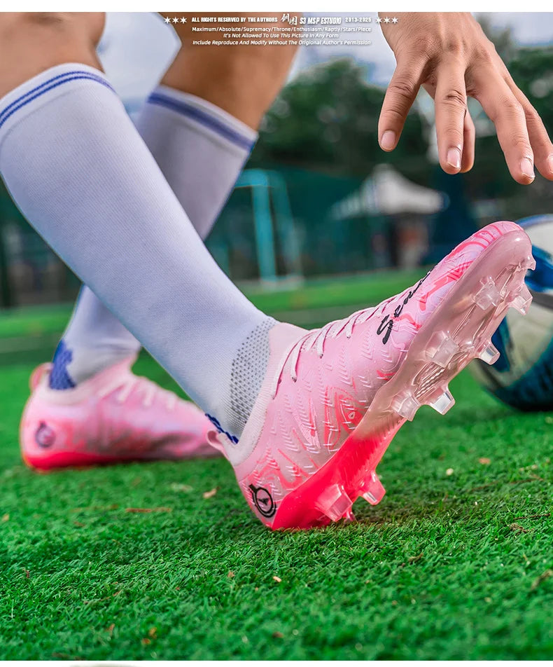 Professionelle Fußball-Sneaker für Herren und Damen, hochwertige modische Fußballschuhe für Herren, große Größe 46, Futsal-Schuhe, Herren-Trainer
