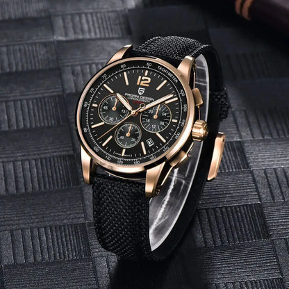 Pagani Design VK63 Fashion Men's Quartz Watches 41MM Top Sapphire Waterproof Sport 10 Bar Watch for men reloj hombre