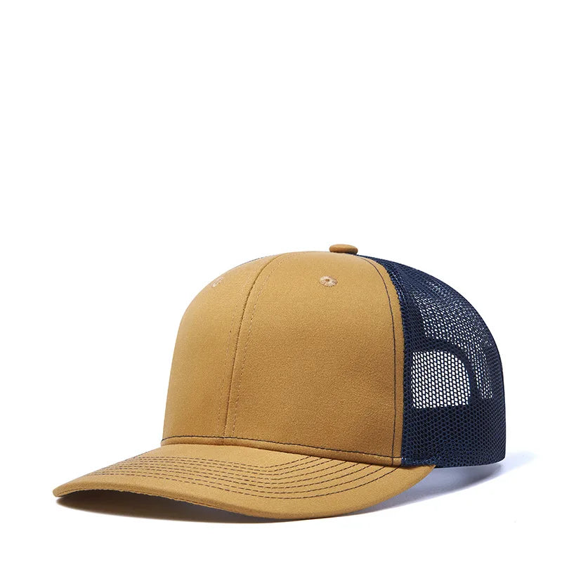 38 spalvų tinklinės „Trucker“ kepurės, lauko „Snapback“ kepurės, „Dad Hat“, hiphopo stiliaus kepurės vyrams ir moterims, reguliuojamos berniukų ir mergaičių beisbolo kepurės