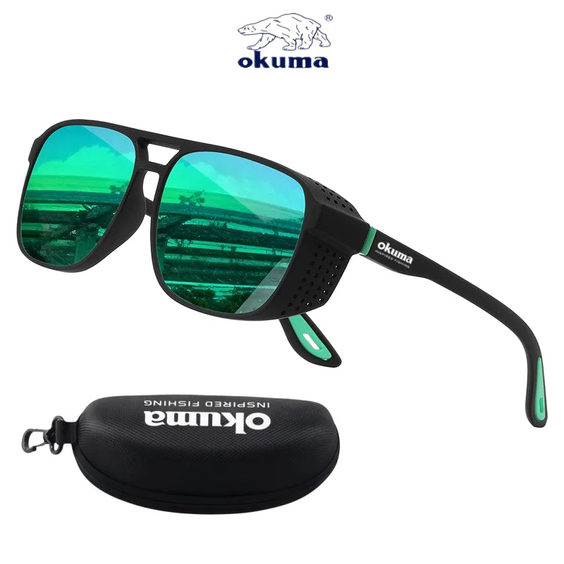 Okuma Fashion Polarized Glasses UV400 Anti Stray Light, Suitable for Cycling, Driving, Fishing, Mountaineering, Hunting, etc
