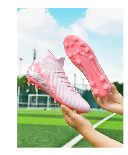 Chaussures de football professionnelles pour hommes, crampons de football FG/TF, baskets d'entraînement de football, chaussures de sport d'extérieur pour hommes