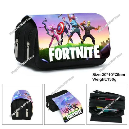 Fortnite School Bags Boys Girls Backpacks Large-capacity Knapsack High-quality Bookbags Fortnite Figure Laptop Bag Gift